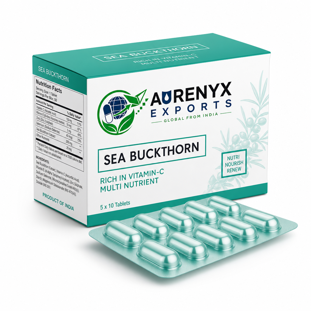 Aurenyx Exports — Sea Buckthorn