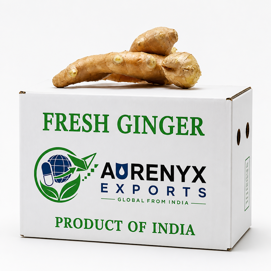 Aurenyx Exports — Fresh Ginger Box