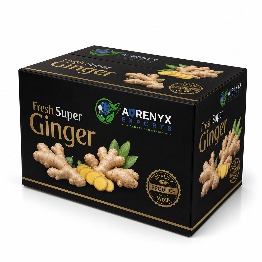 Aurenyx Exports — Fresh Super Ginger Carton